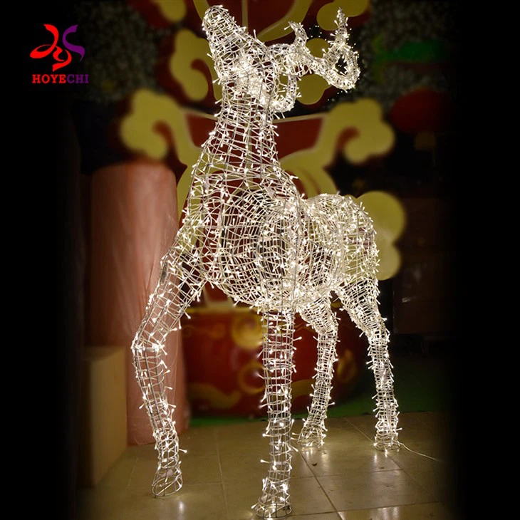 Christmas reindeer lights